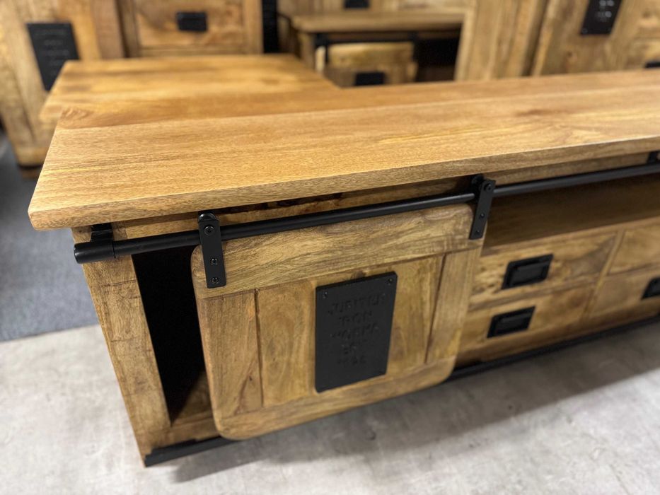 Piękna szafka rtv/komoda pod tv 200cm  Nowość seria WORKS.. ZAPRASZAM