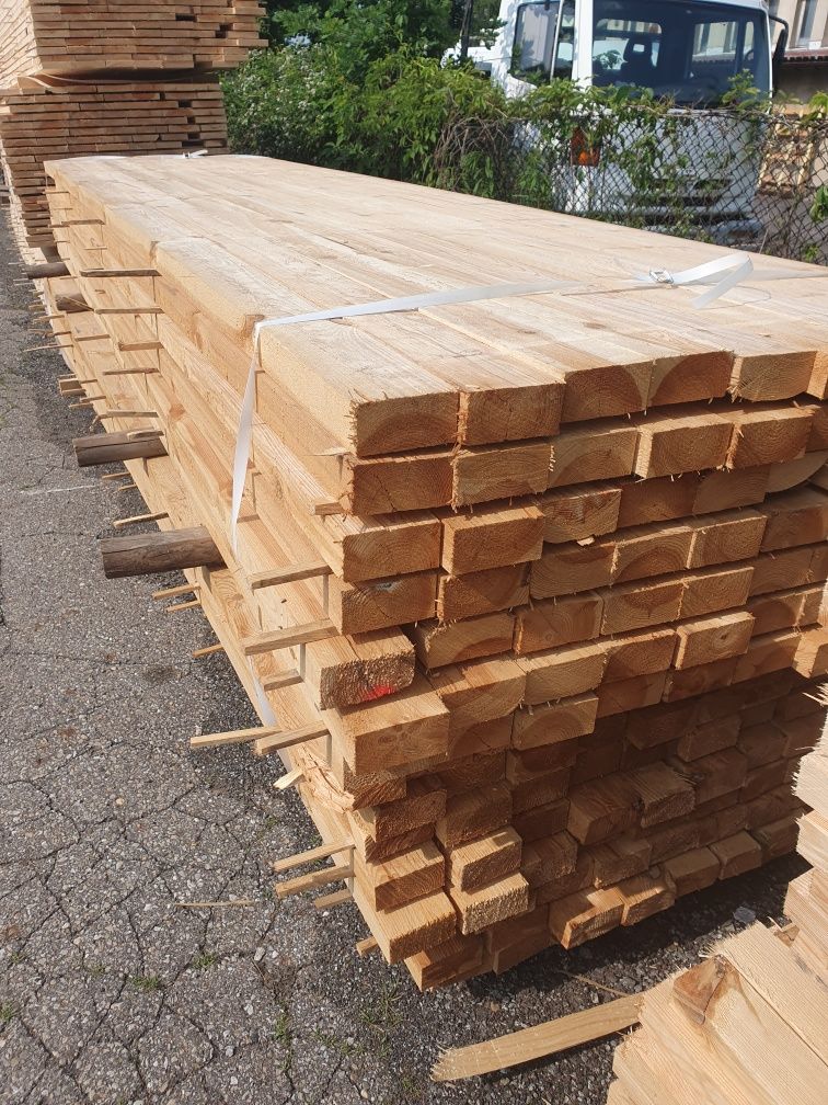 Łaty dachowe 4 m, 4x6, 10x10, 10x15 – drewno budowlane Turza Śląska