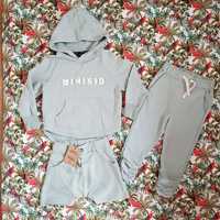 Minikid 110-116 bluza, joggers, spodenki NOWE