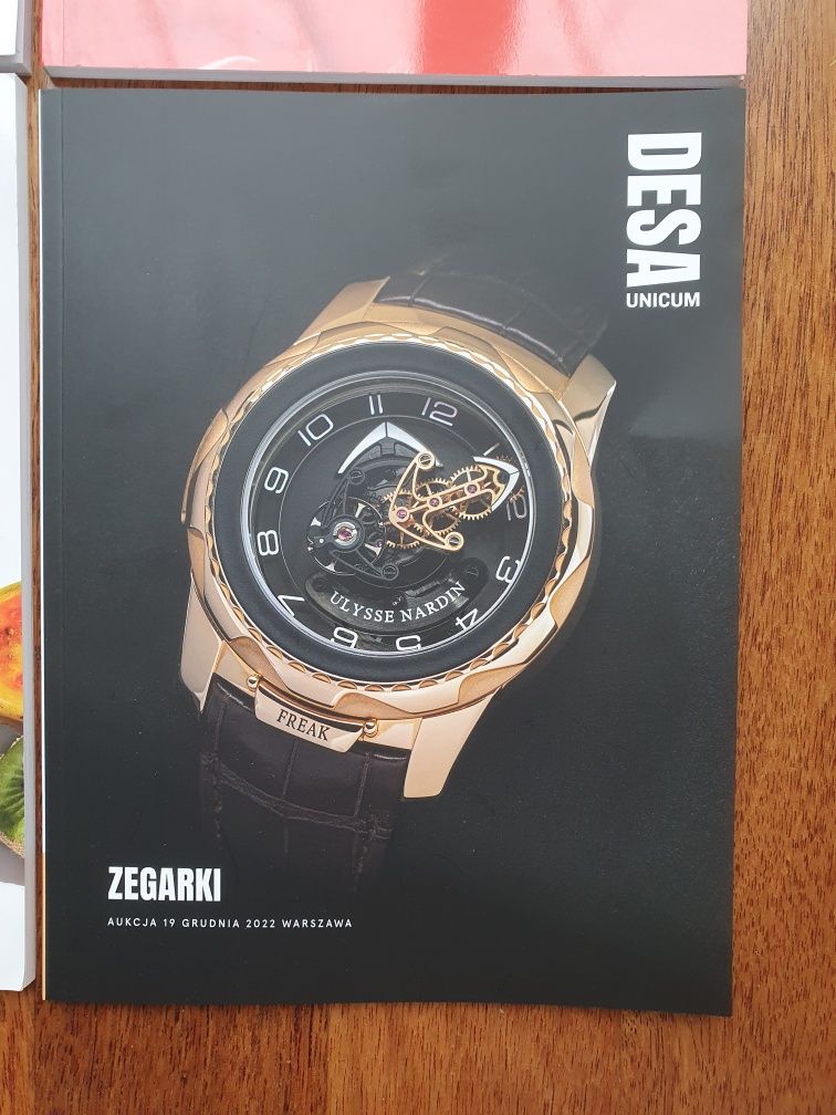 NOWE katalogi DESA biżuteria zegarki 2021,  2022 i 2023 rok - 7 szt.