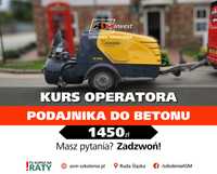 13.05.24 - Kurs operator podajnik do betonu miksokret mixokret