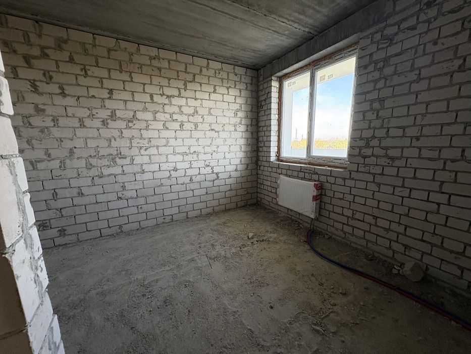 3 кімнатна квартира 82 м2 ЖК Миру 3 Героїв Харкова будівельний стан