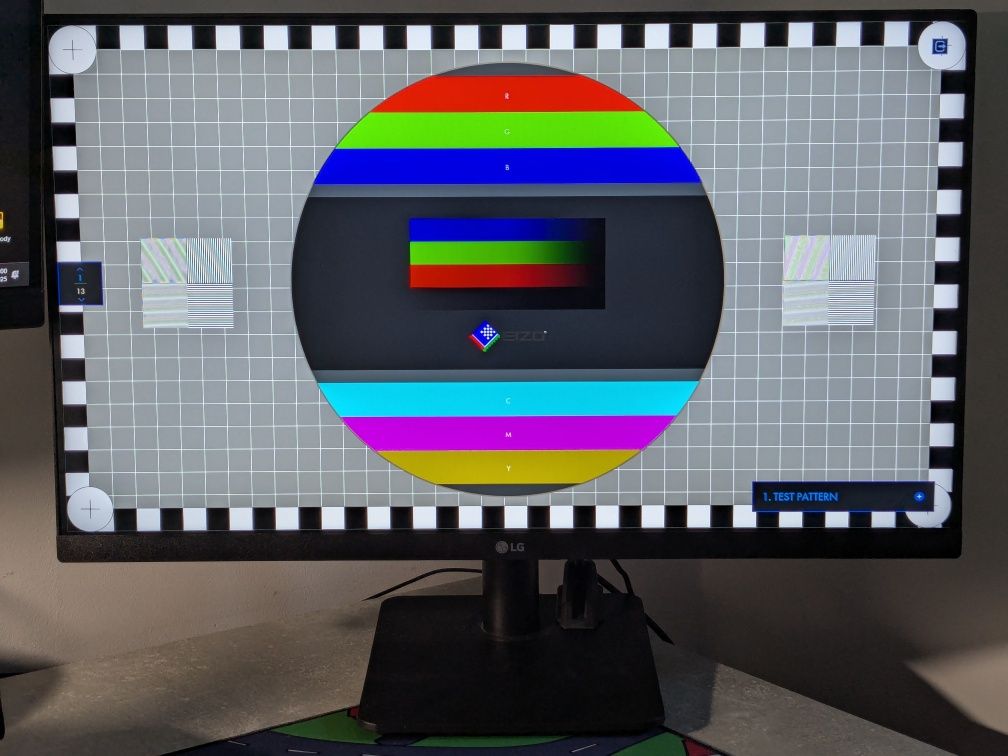 Monitor LG 23,8" IPS 75Hz Full HD jak NOWY, komplet - 24MP400P-B
