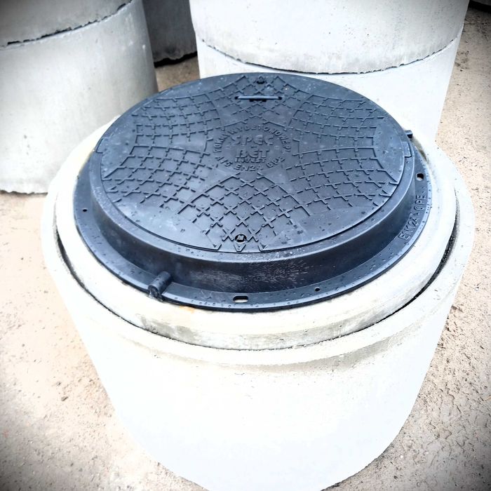 Najazdowa Pokrywa Betonowa do 5 ton 105/120/140cmWŁAZ zamykany Wysyłka