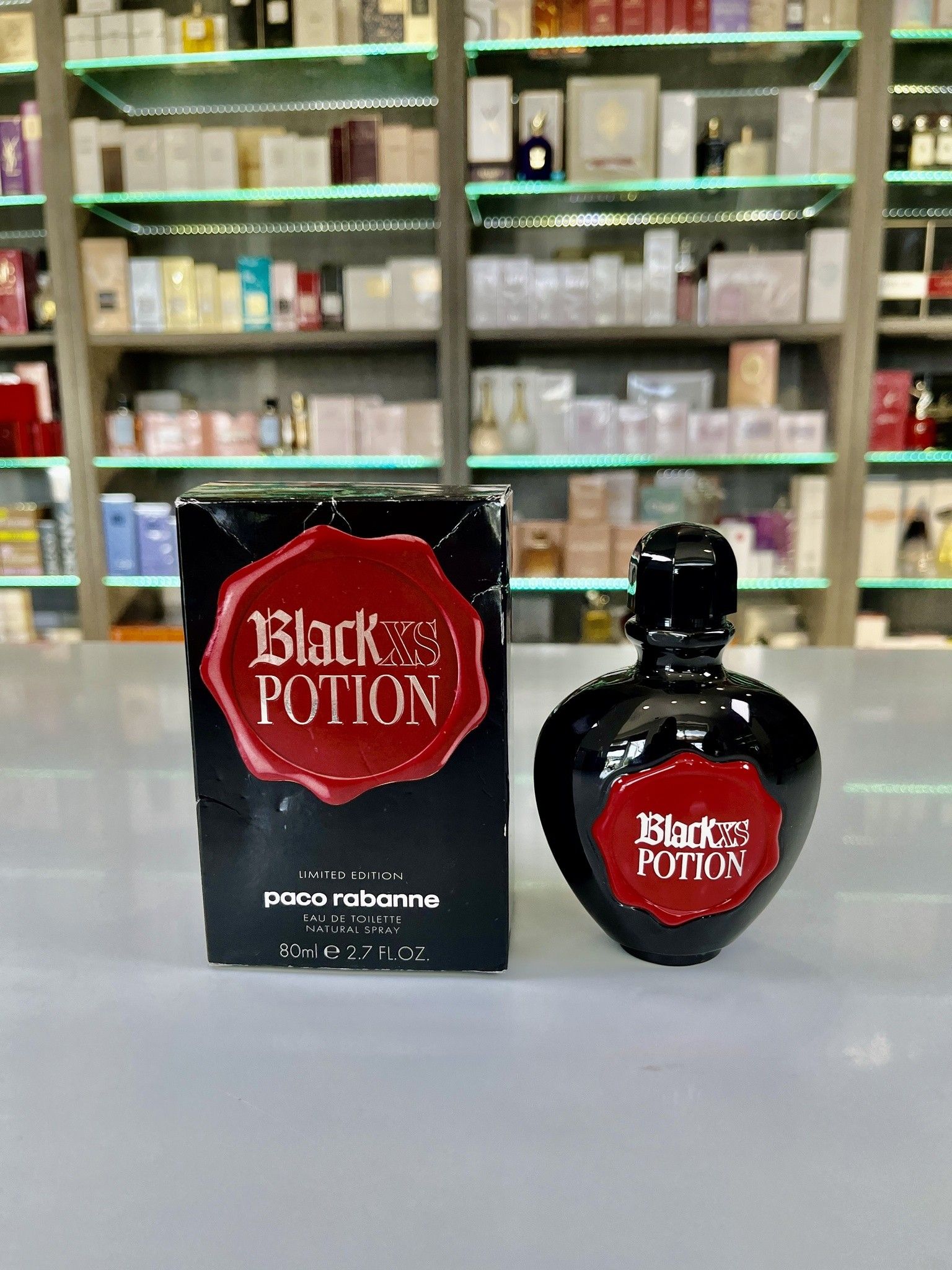 Paco Rabanne Black XS Potion  Eau De Toilette UNIKAT 80 ML