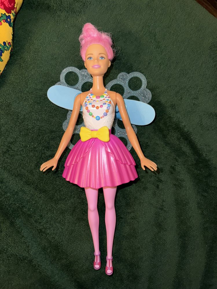 Oryginalna Lalka Barbie bąbelkowa wróżka z butami Gratis