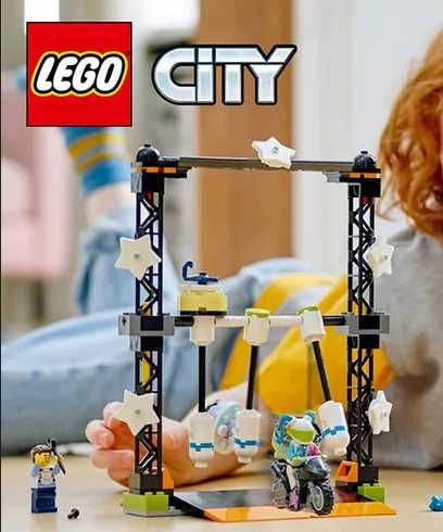 Nowe klocki LEGO CITY Stuntz Wyzwanie kaskaderskie 60341