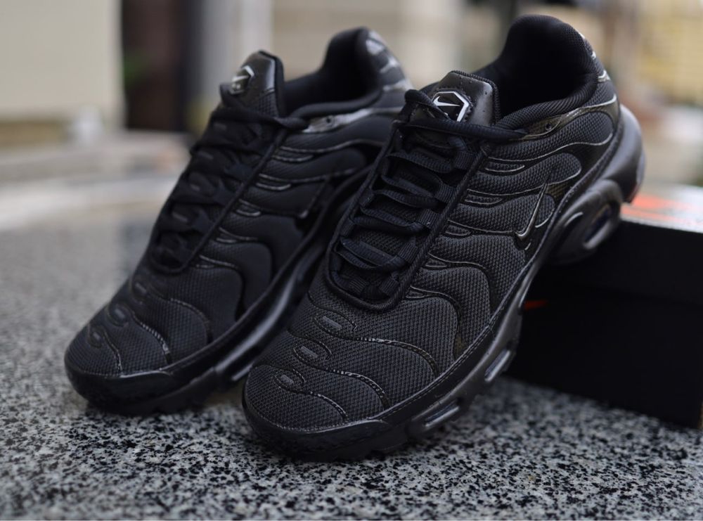 РОЗПРОДАЖ! Nike Air Max Plus TN Black | 40-45