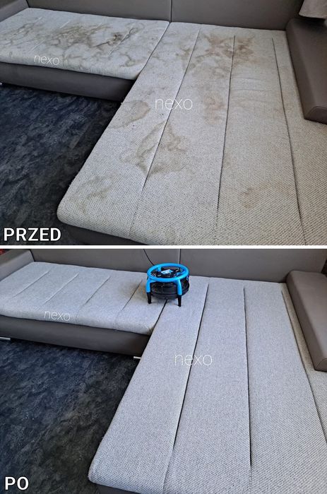 Pranie tapicerki meblowej, samochodowej, dywanów -DOJAZD DO KLIENTA-