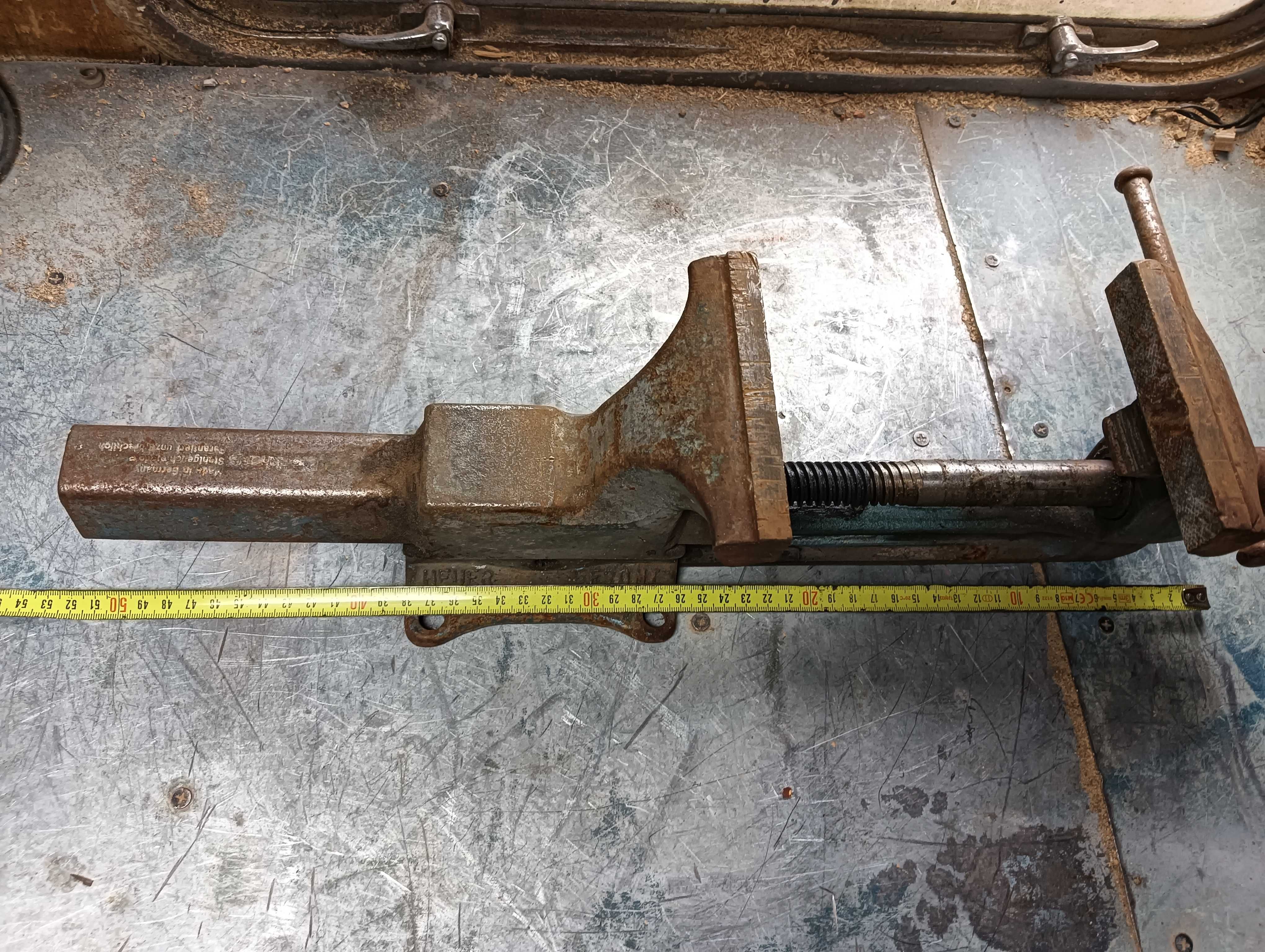 Imadło stalowe 120mm niemieckie ścisk zacisk