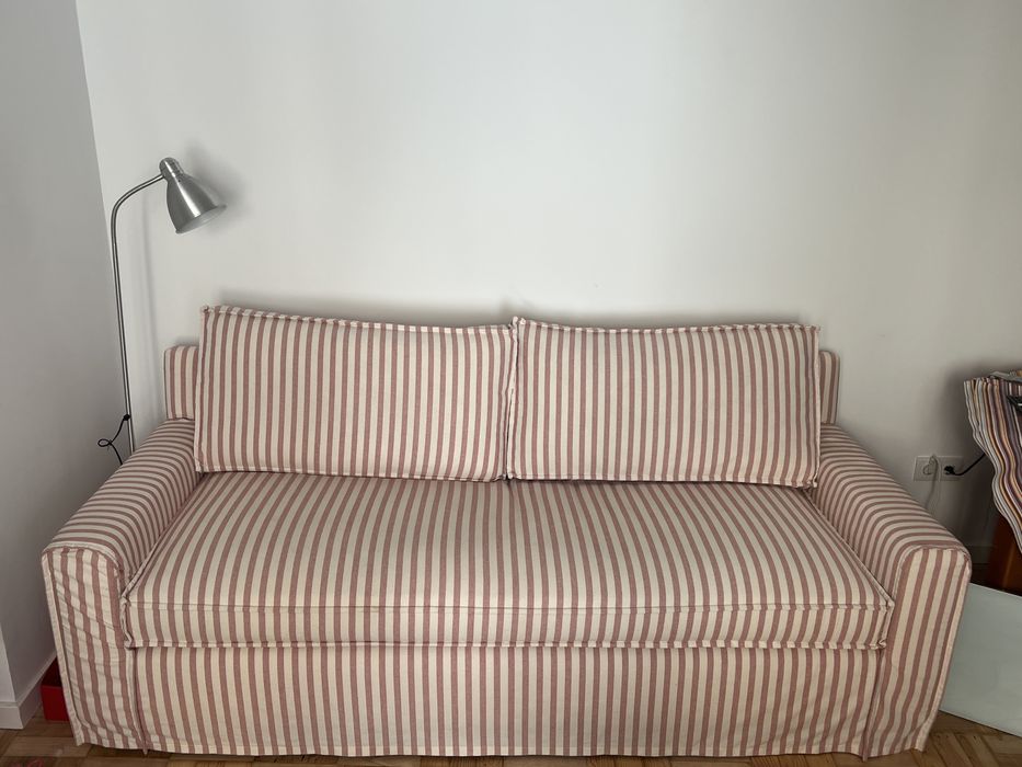 Sofa renovado com capa capa 220m