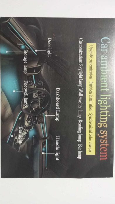 Sistema Inteligente de Luz Ambiente Automóvel-NOVO