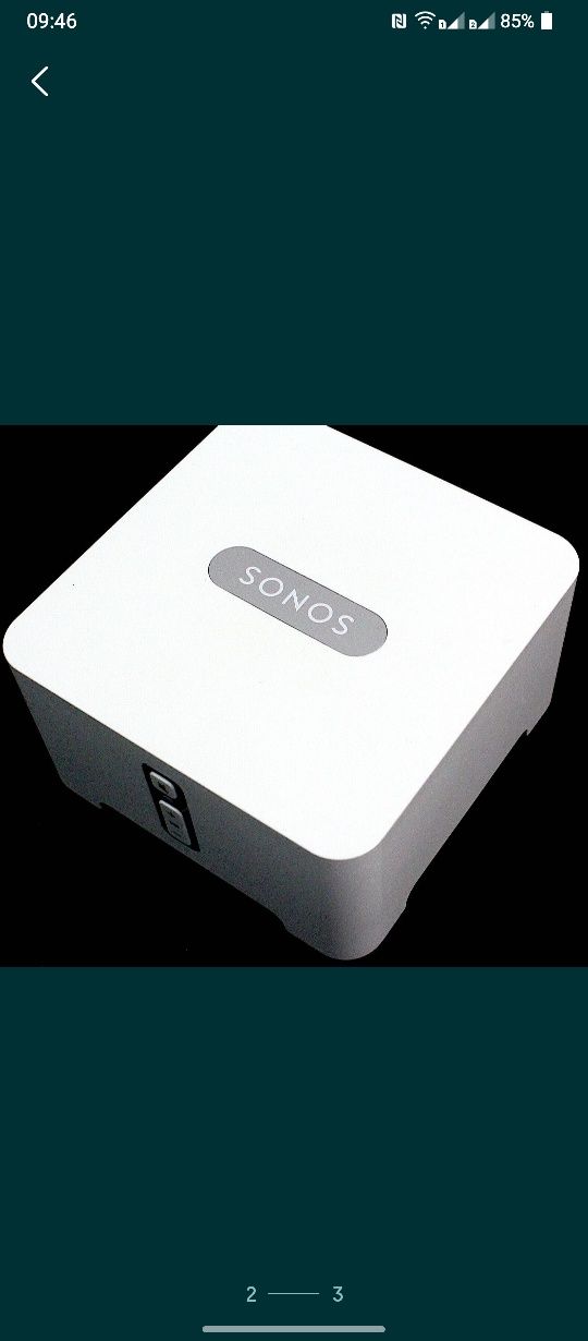 Sonos. Универсальный цифровой аудио стример. S1.