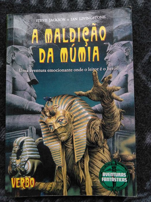 Livro Aventuras Fantásticas nº 38 – A Maldição da Múmia, Edição Verbo