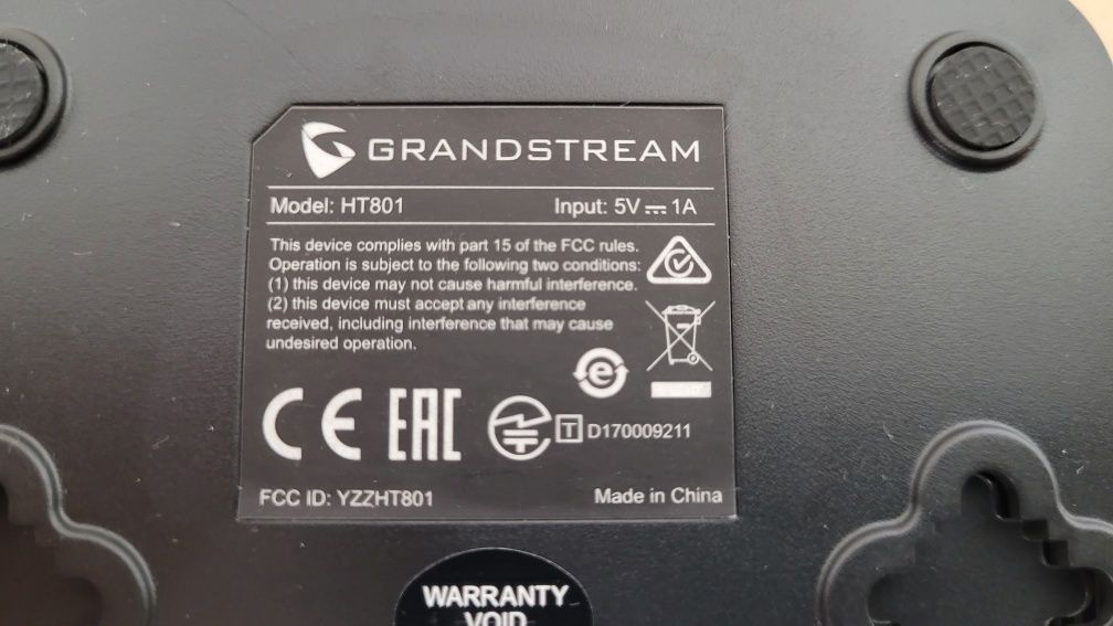 VoIP - шлюз Grandstream HT-801