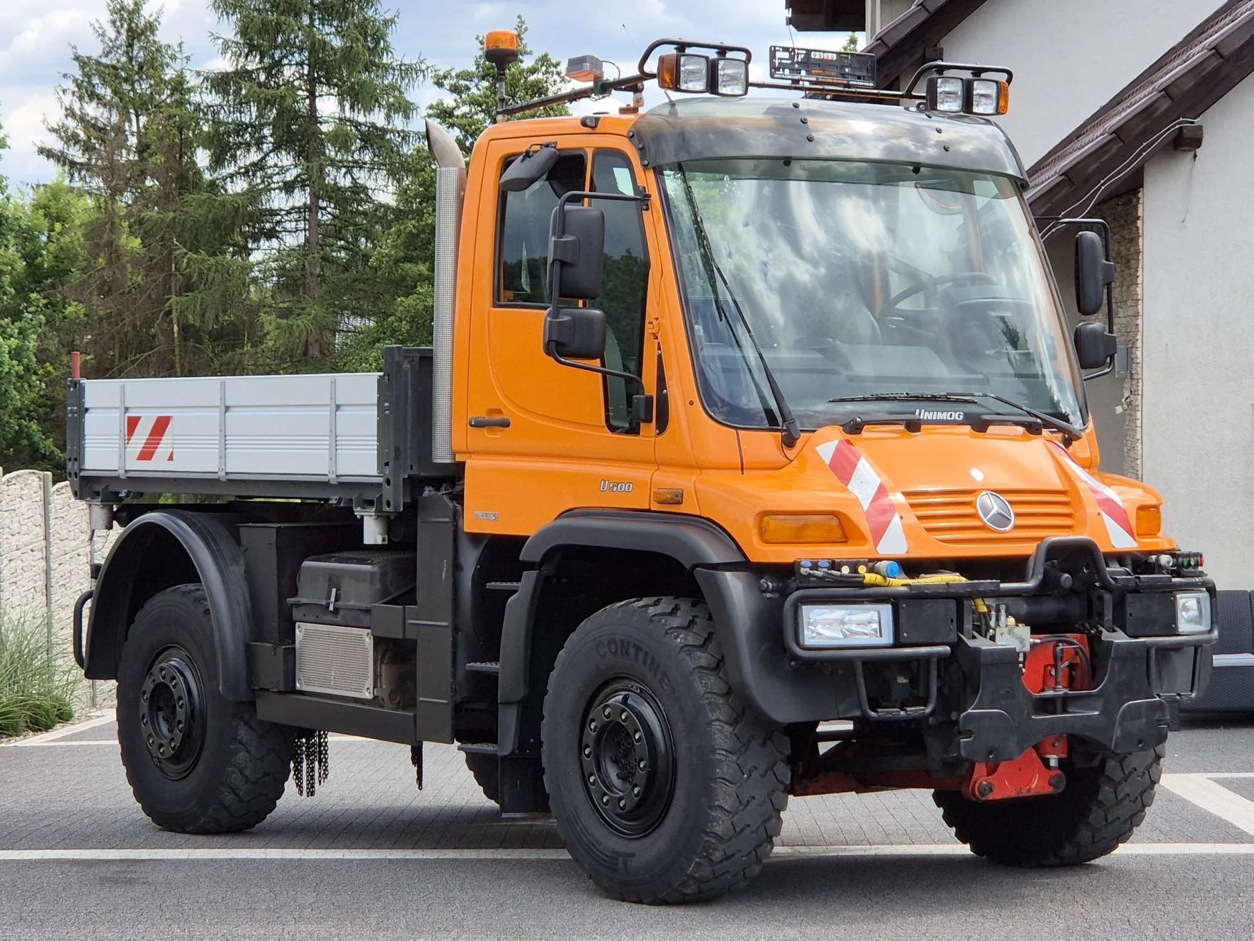 Unimog U500  285KM  4x4  6cylindrow 285KM Kiper Rotogrip Super Stan Niemcy