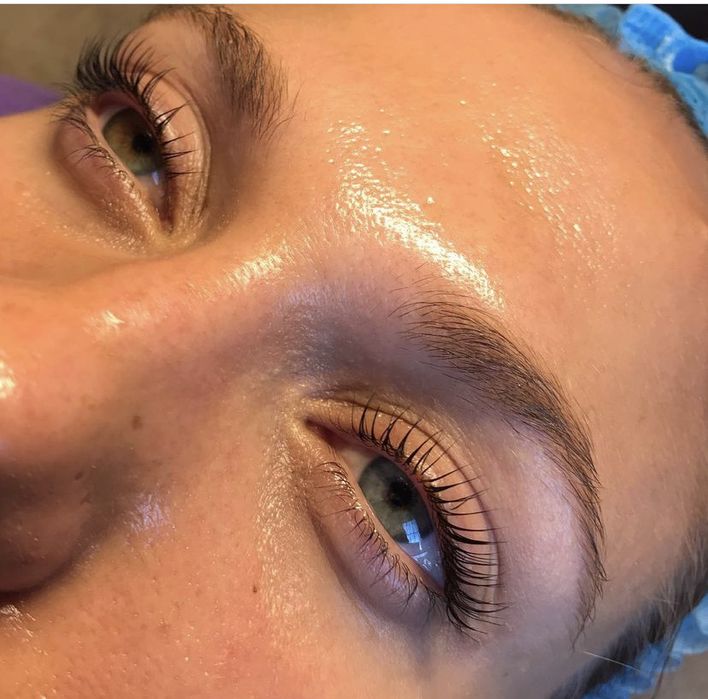 Ламинирование ресниц.Оформление бровей.Аппаратный массаж
