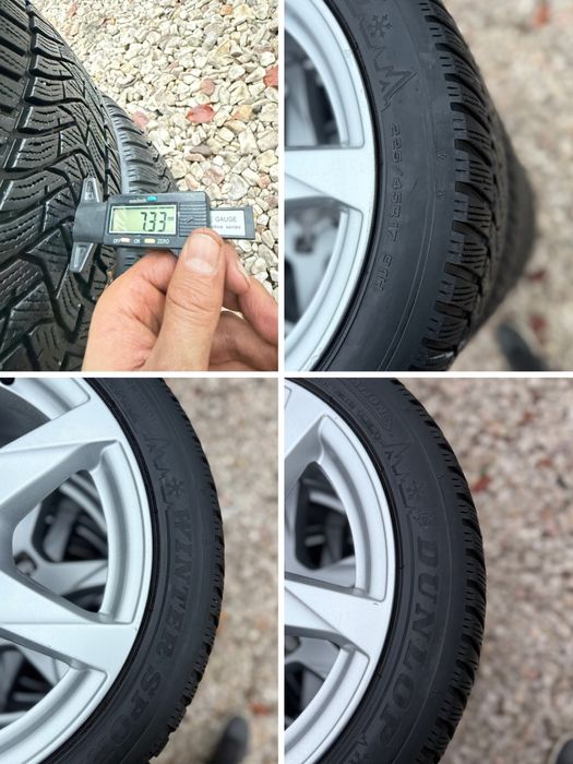 Felgi koła Zima Audi 5x112 17 cali R17 A3 8P 8V A4 B8 B9