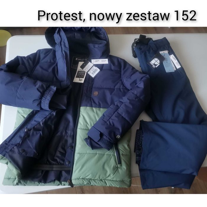 nowy Protest Kombinezon kurtka narciarska Protest spodnie narciarskie
