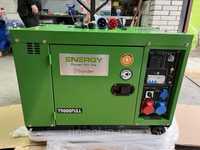 Генератор Дизельний 9 kVA -6 кВт ENERGY T9000FULL - Италия. Акция!