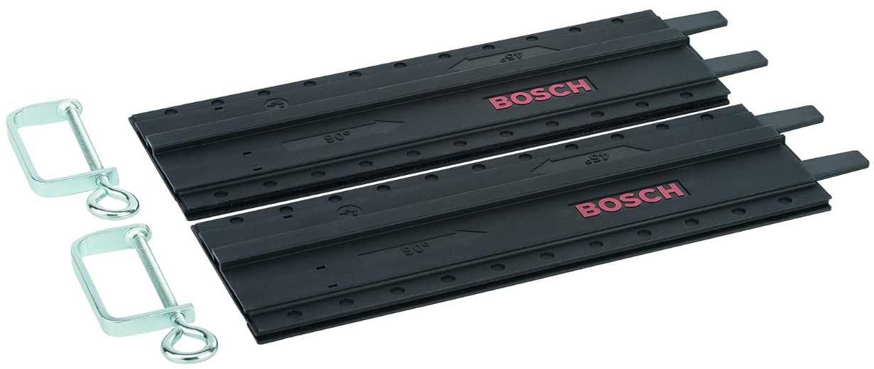 Bosch дві направляючі шини 2x 350 мм + 2 струбцини