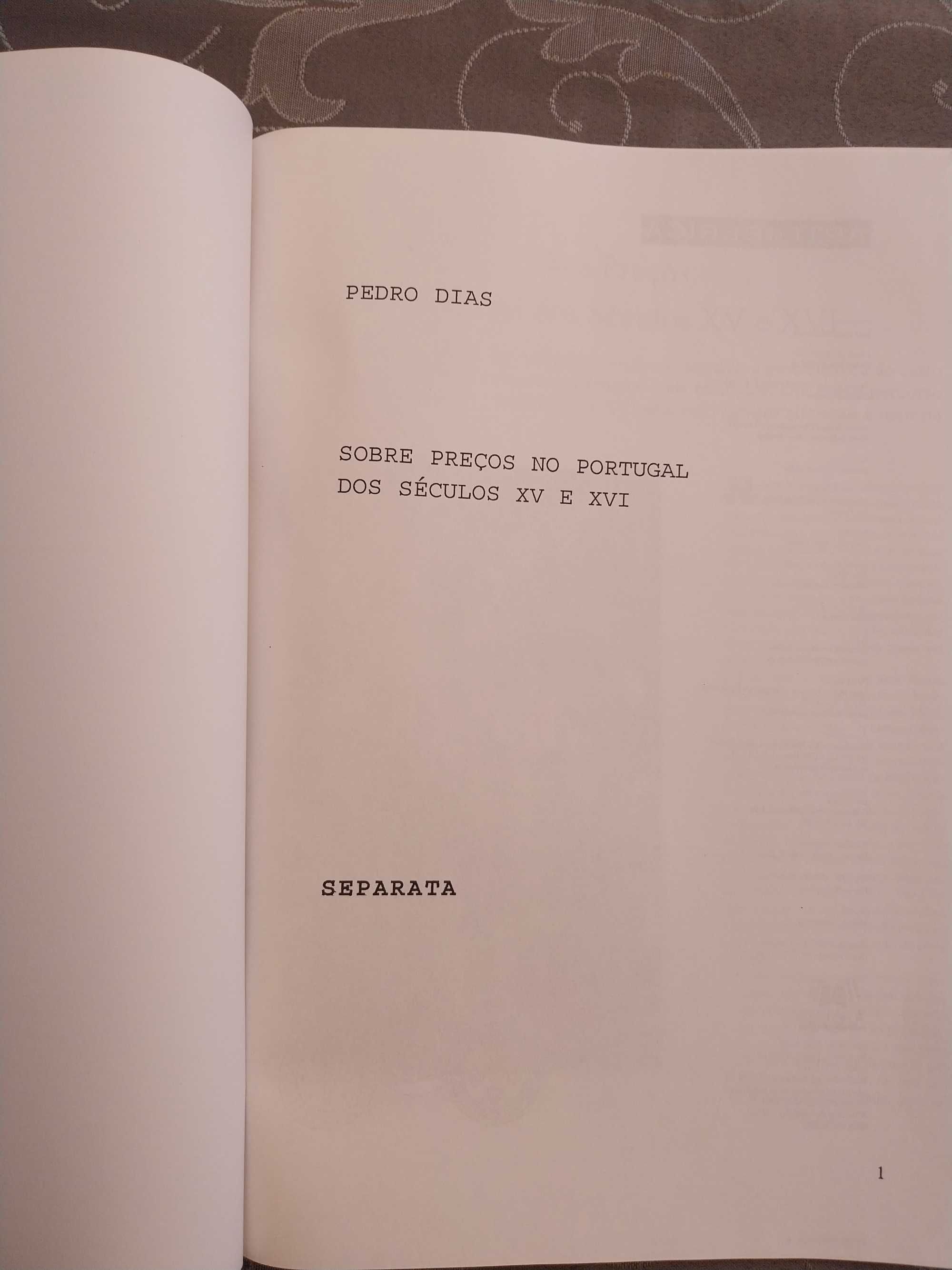 Separata – Sobre preços no Portugal dos Séculos XV e XVI