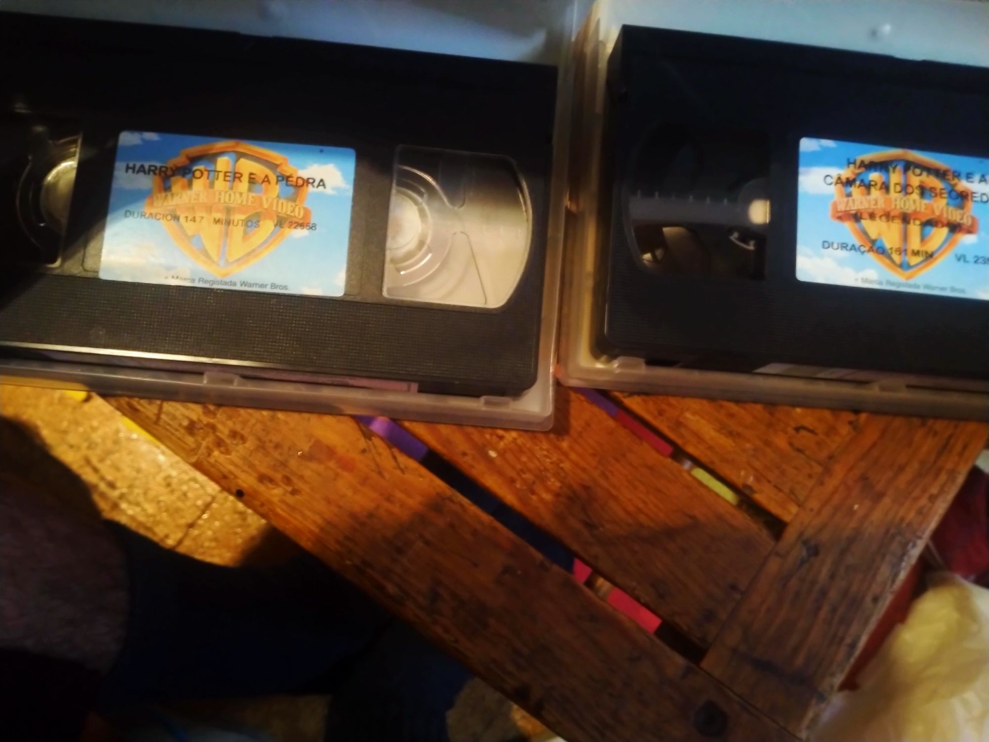 Cassetes VHS - Harry Potter
