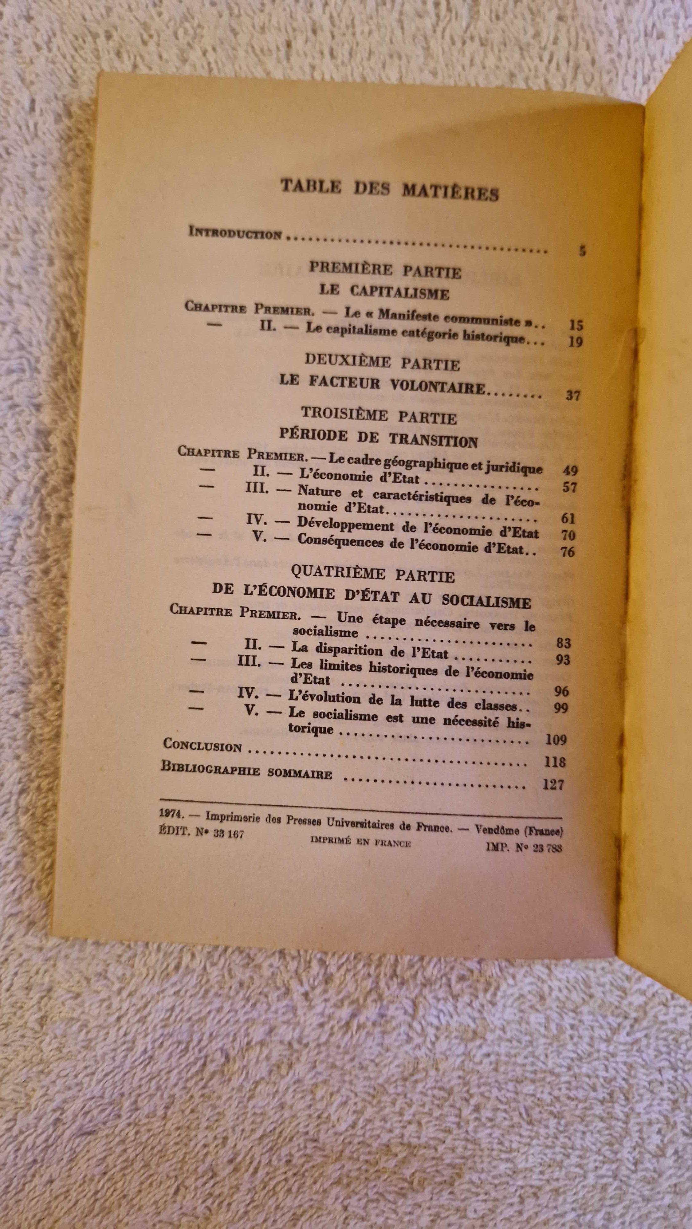 Livro "Le Socialisme"