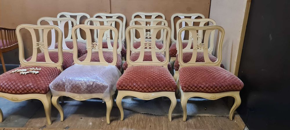 12 krzeseł  ludwikowskich