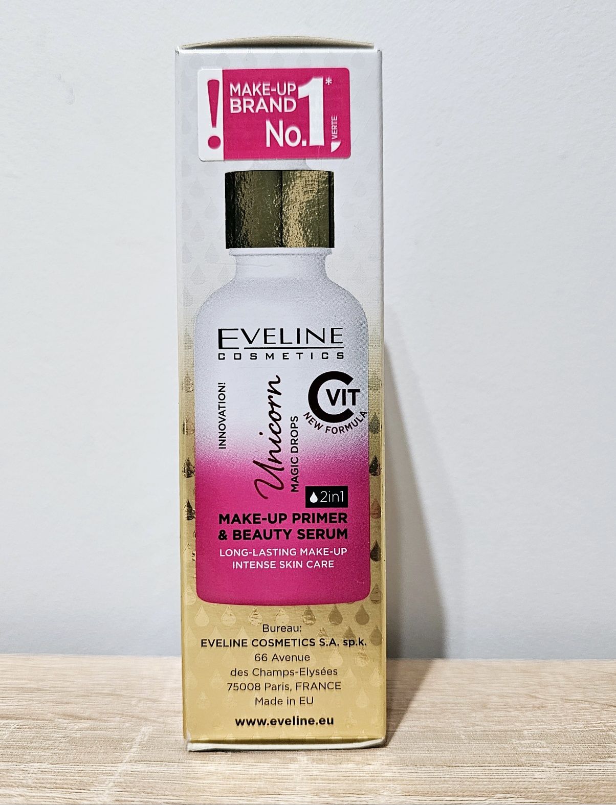 Eveline Cosmetics Unicorn Magic - baza serum pod makijaż 30ml Nowa.
No