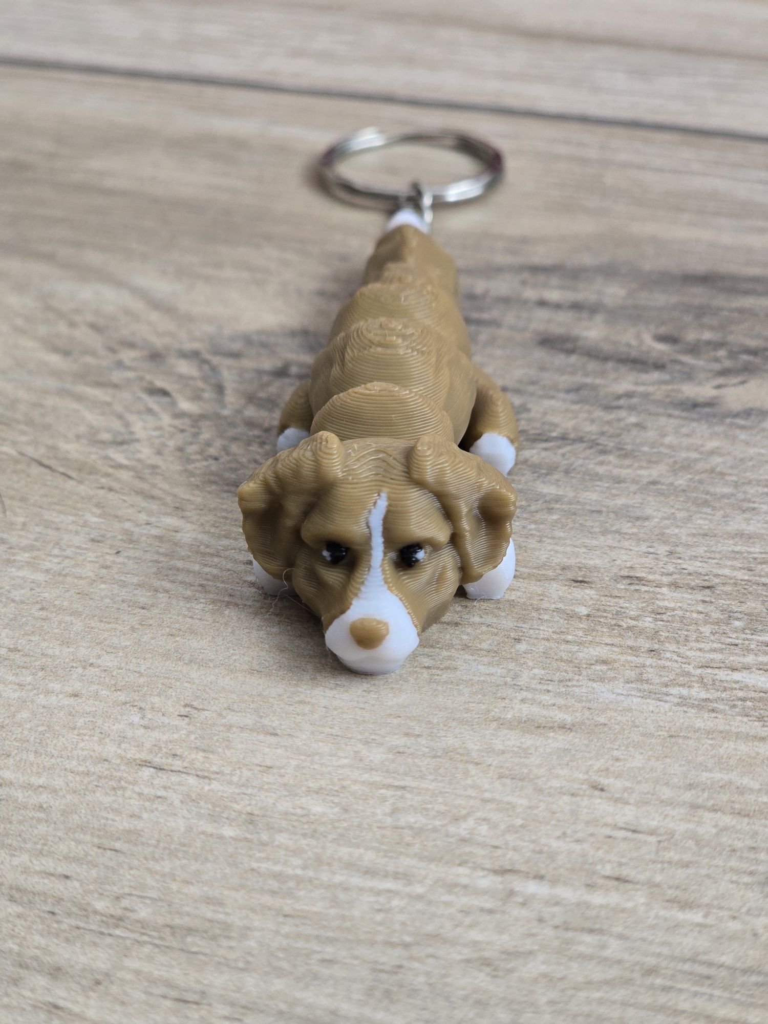 Breloczek Toller 3d - Seria Psów Brelok Druk3d fidget Keychain