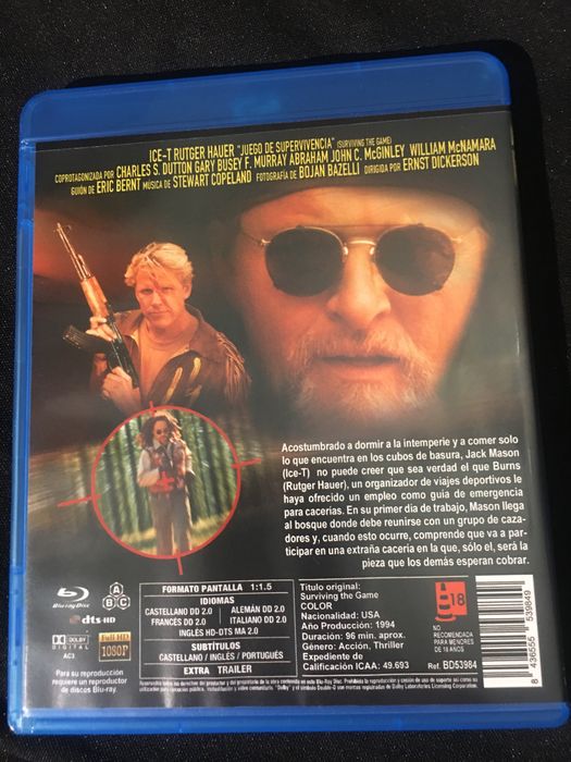 Surviving the game Bluray
