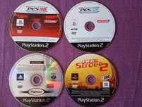 4 jogos ps2 só cd