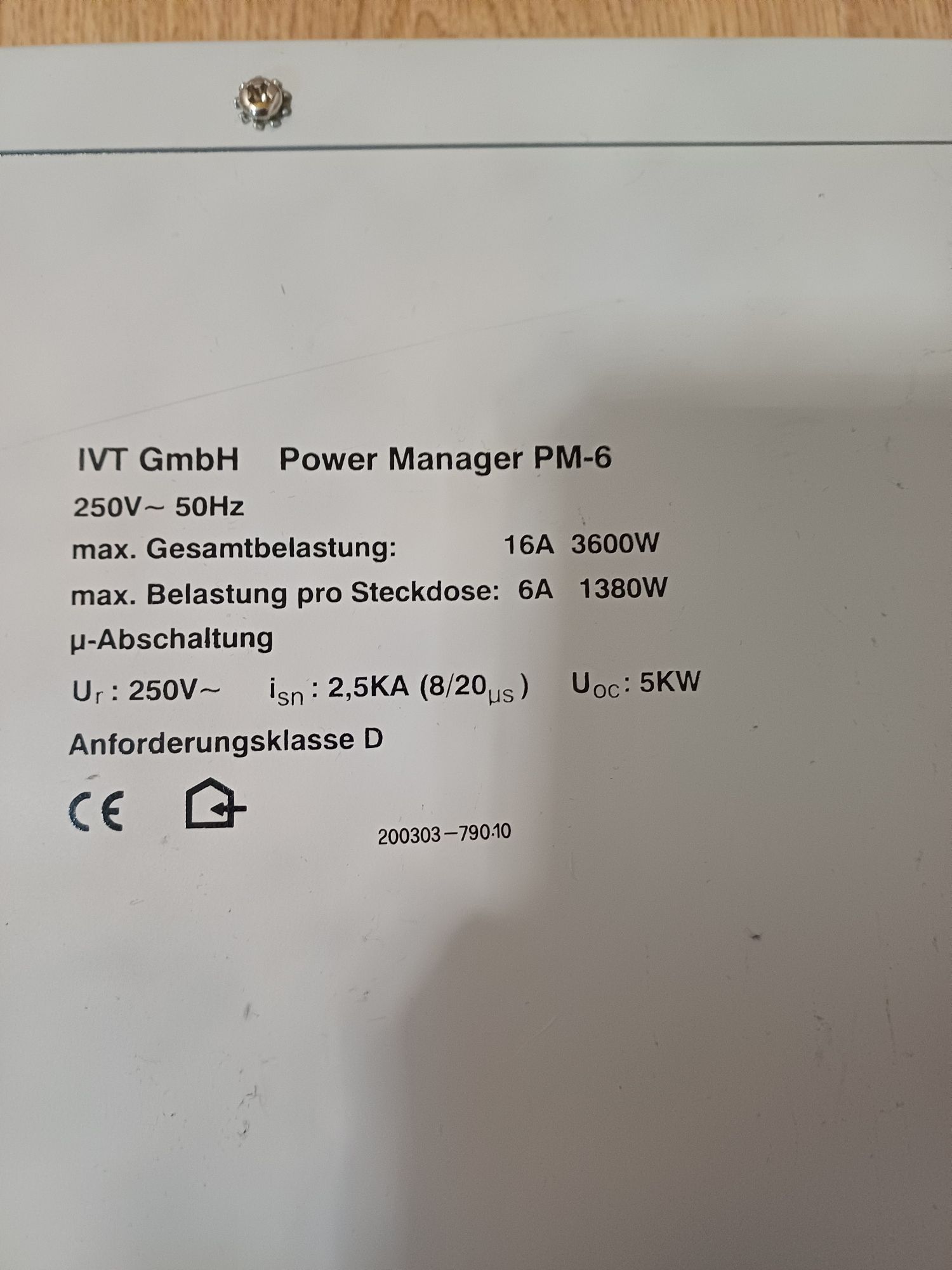 Rozdzielacz prądu IVT PC-Power Manager