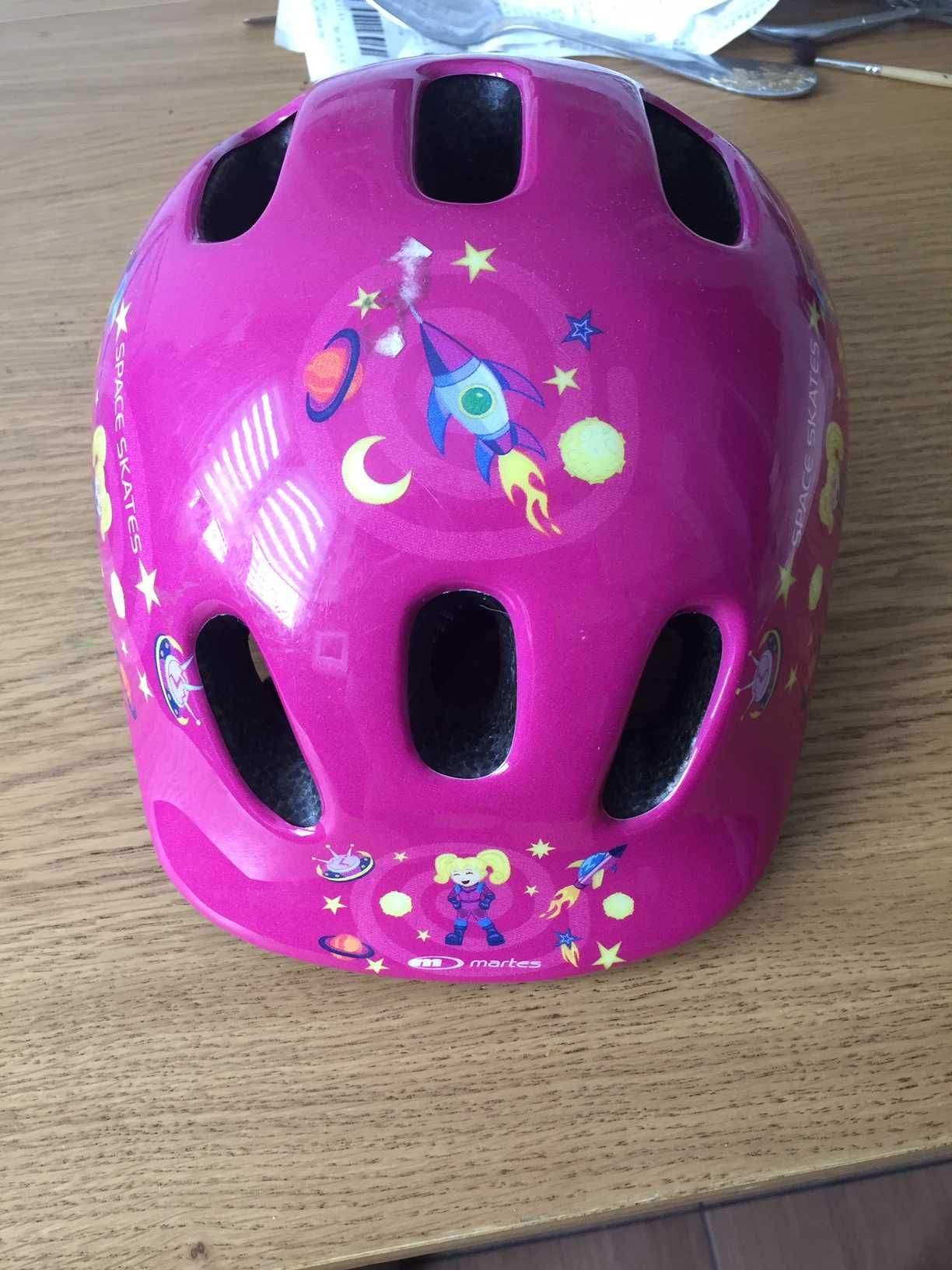 Kask dla dziewczynki