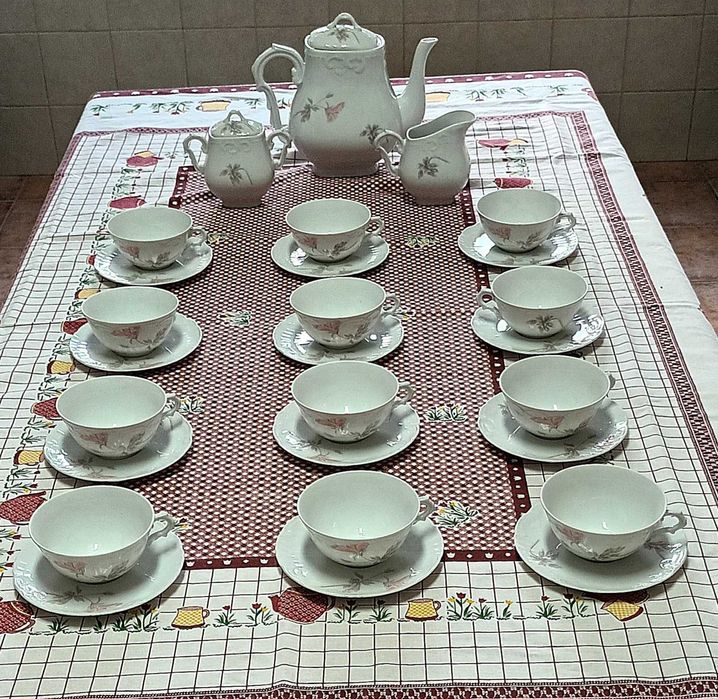 Conjunto de Chá Vista Alegre( 12 pessoas)