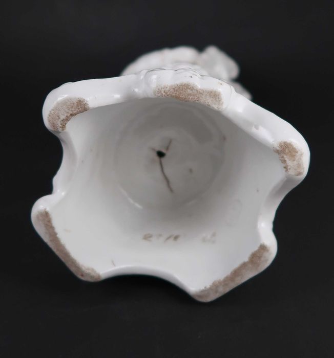 Escultura Vieux Paris - Virgem Maria com o Menino jesus - 31.5 cm