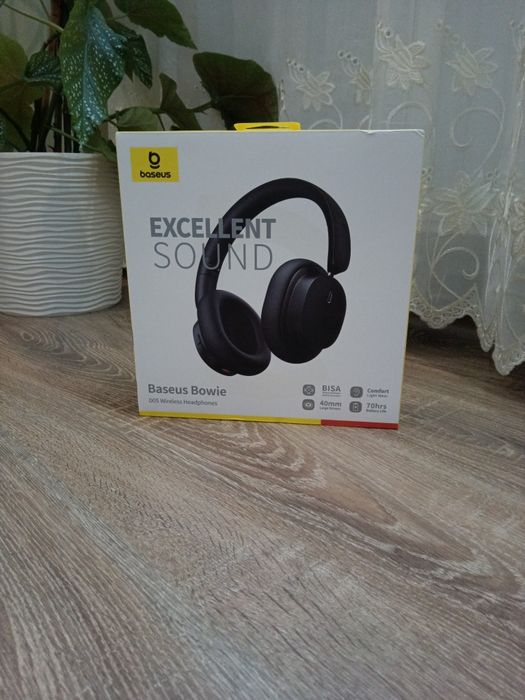 Bluetooth навушники Baseus Bowie D05 70годин без зарядки