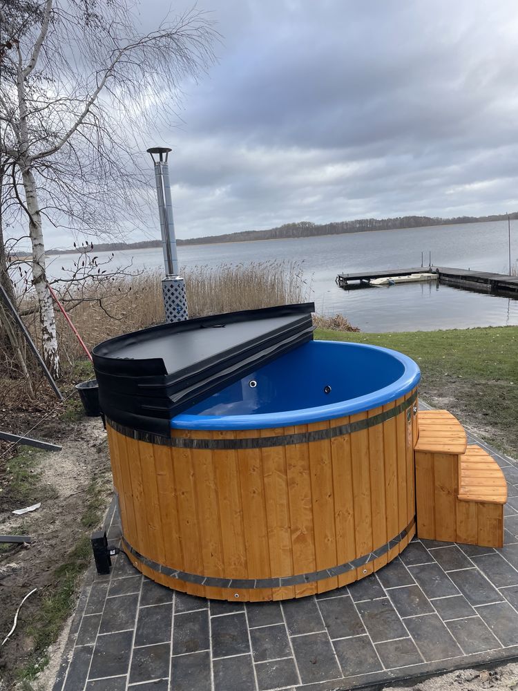 Jacuzzi, hot tuba, balia ogrodowa, bania ogrodowa, ruska beczka