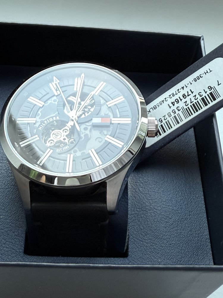 Nowy, Zegarek automat Tommy Hilfiger „Spencer”-nigdy nieużywany !