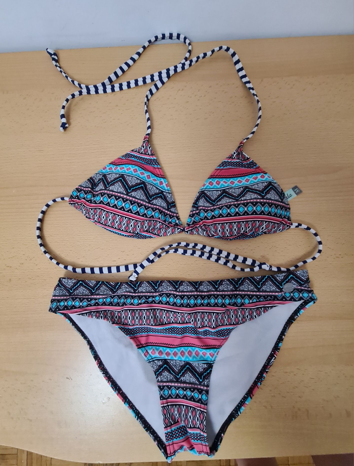Strój kąpielowy bikini wzorzysty Modoo rozmiar M