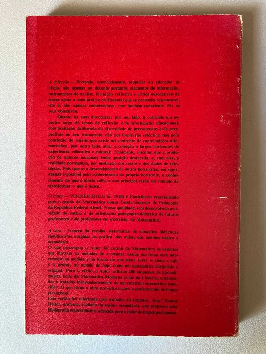 Como Ensinar Matemática no Básico e no Secundário, de Volker Hole