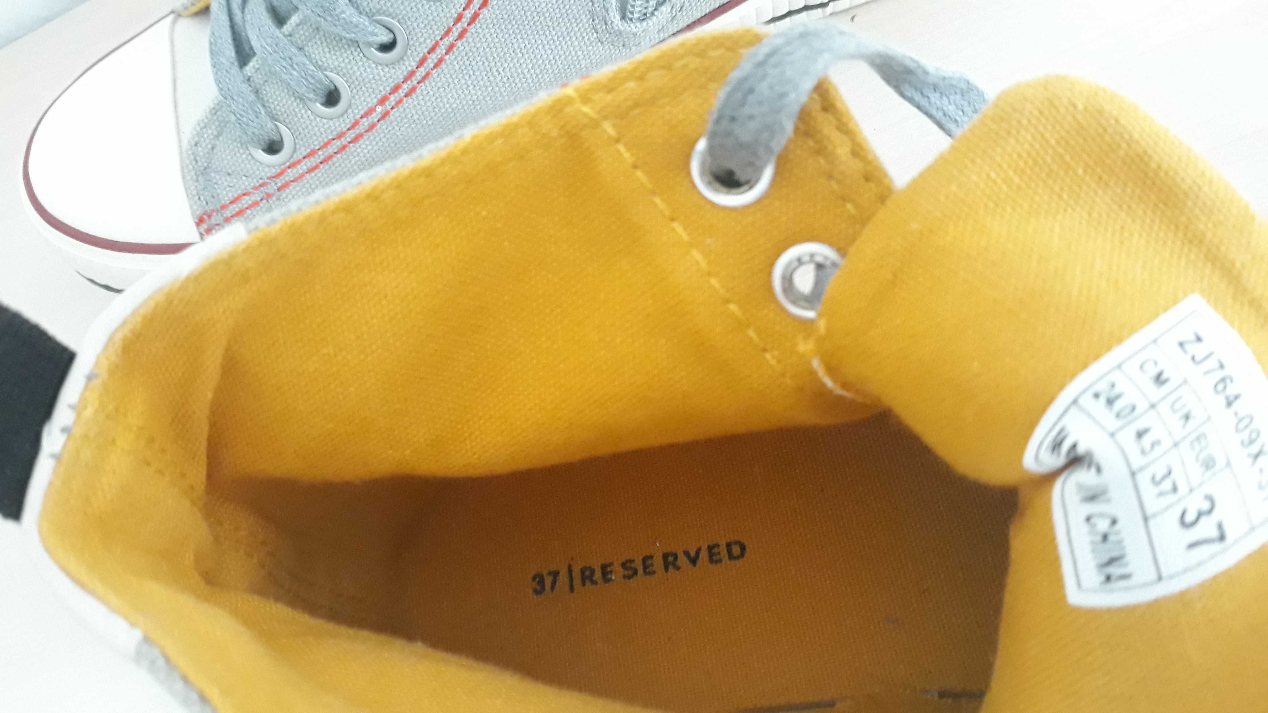 NOWE RESERVED buty sportowe trampki szkolne młodzieżowe  36
