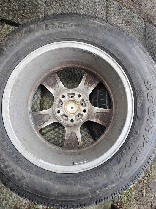 Koła zimowe VW Touareg 7L 5x130 255/60/17  Sprinter Ducato