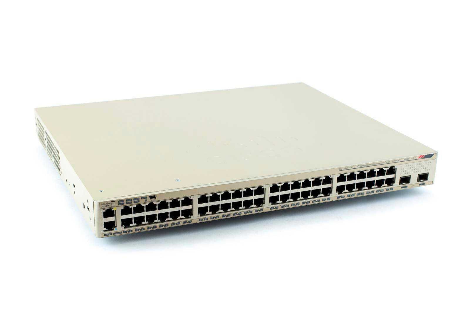 Гигабитный коммутатор Cisco C6800IA-48FPDR PoE+ 10G