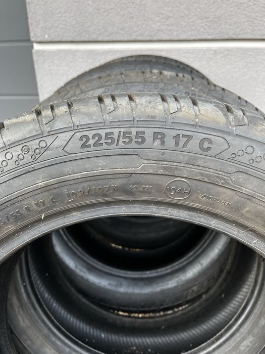 Opony letnie wzmacniane do busa 225/55 R17 C