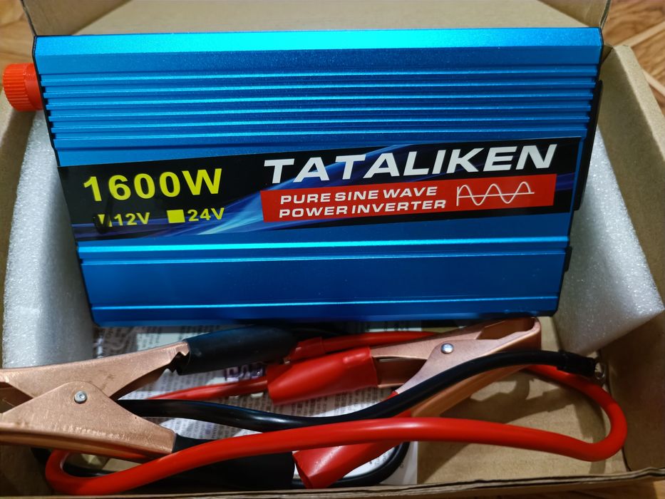 Інвертор чиста синусоїда 12 220, 1600W, инвертор, преобразователь
