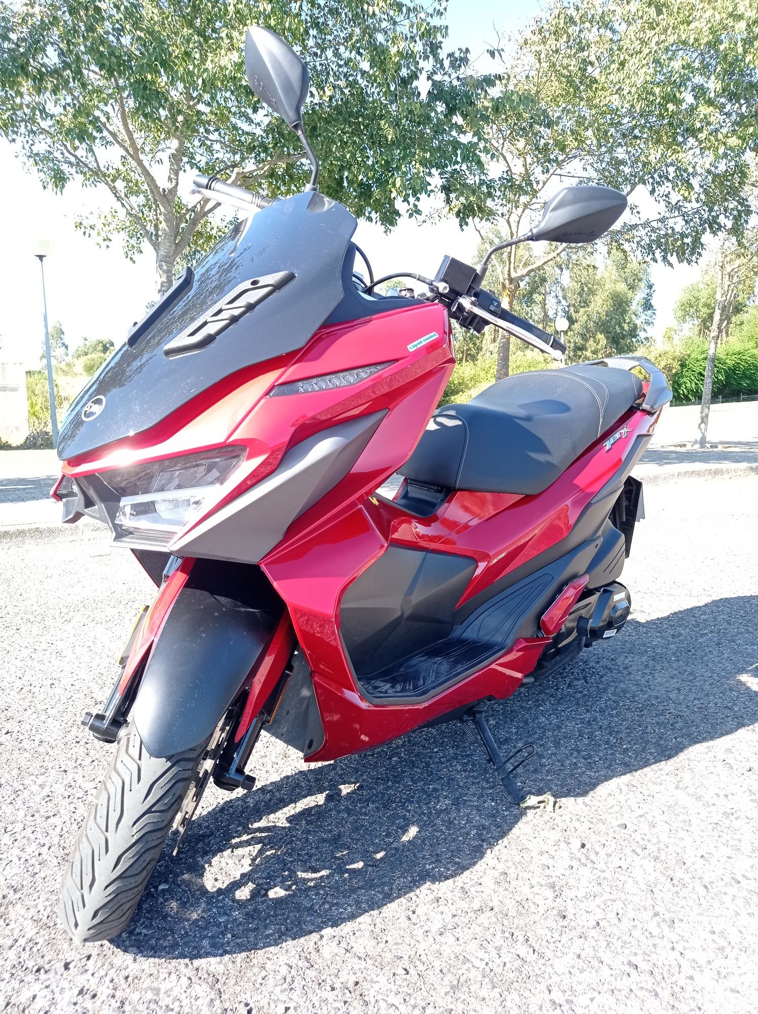 Sym Jet X 125cc vermelha