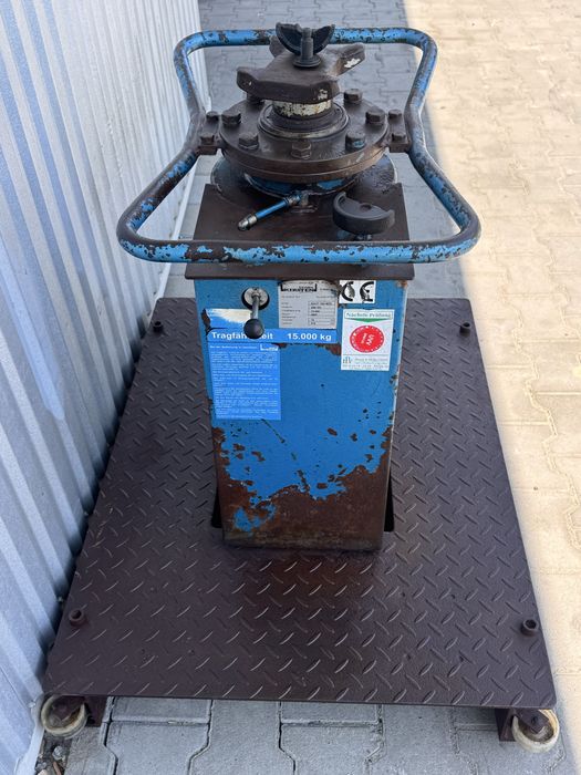 Домкрат ямний 15т Траверса пневмогідравлічна підйомник