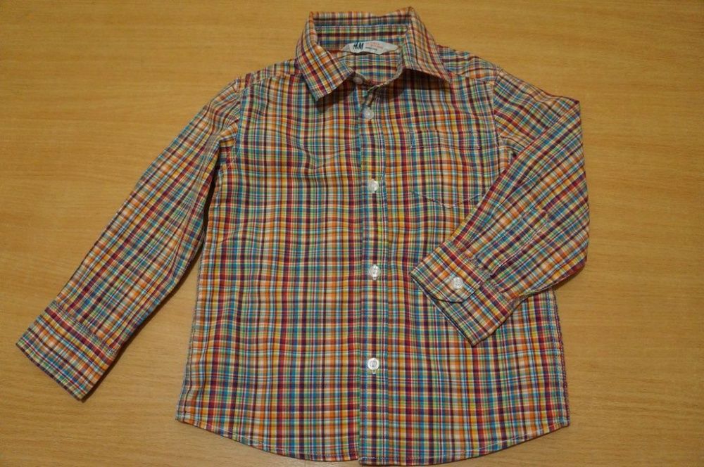 Рубашка H&M, Topolino 2-3 года